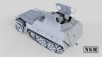 NSM Halftrack SdKfz 250/9 Neu with Light Autocannon in Turret (Germany, WW2)