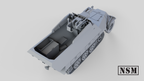 NSM Halftrack 251/9 D with with Light Howitzer (Germany, WW2)