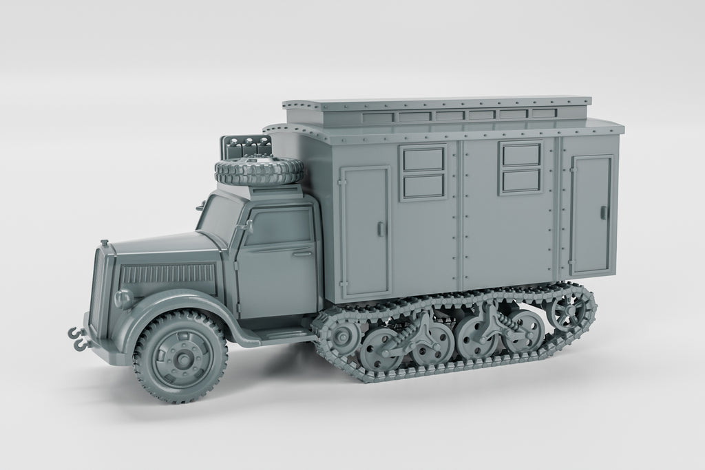 WG3D Halftrack Sd.Kfz.3 Opel Maultier - Ambulance (Germany, WW2)