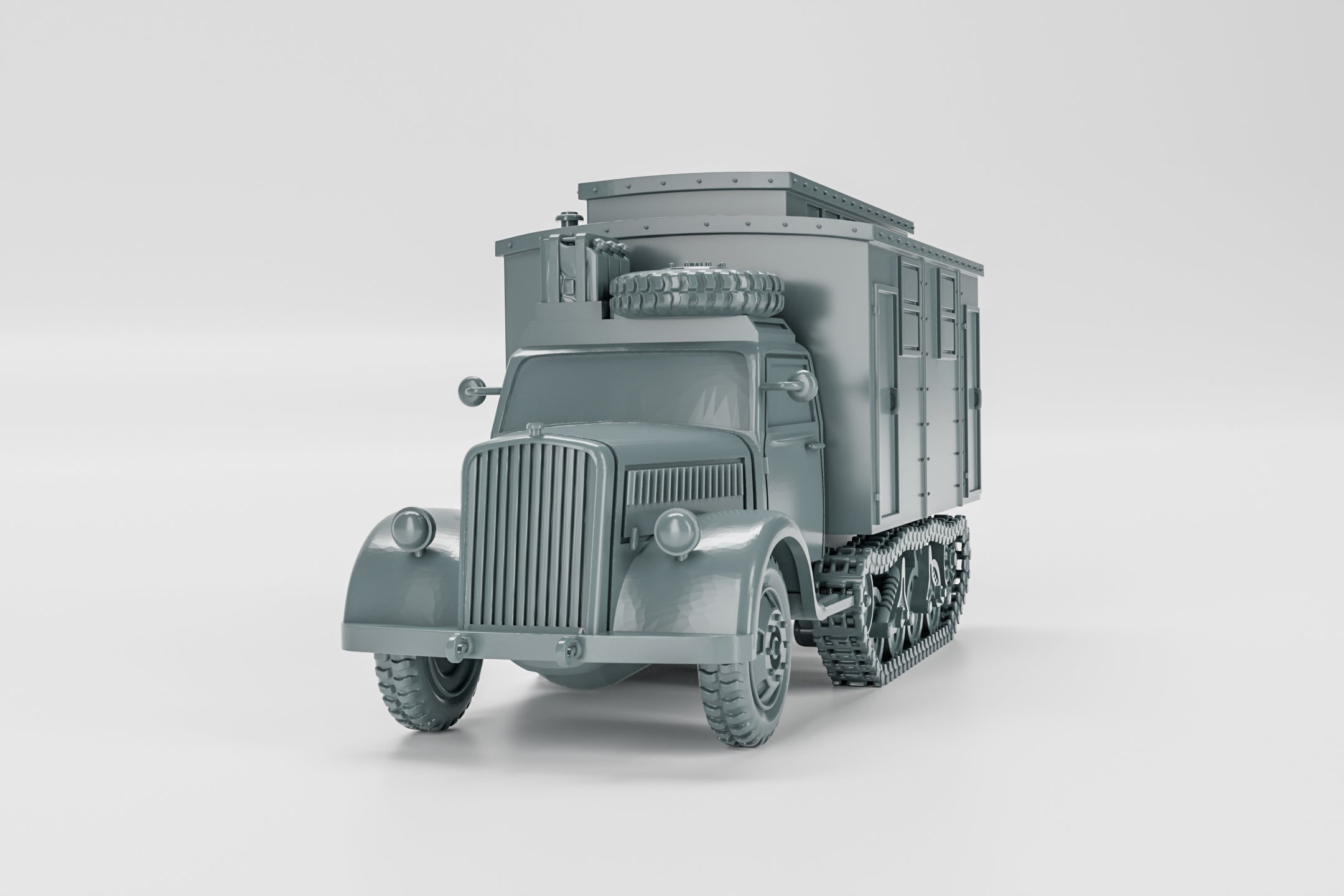 WG3D Halftrack Sd.Kfz.3 Opel Maultier - Ambulance (Germany, WW2)