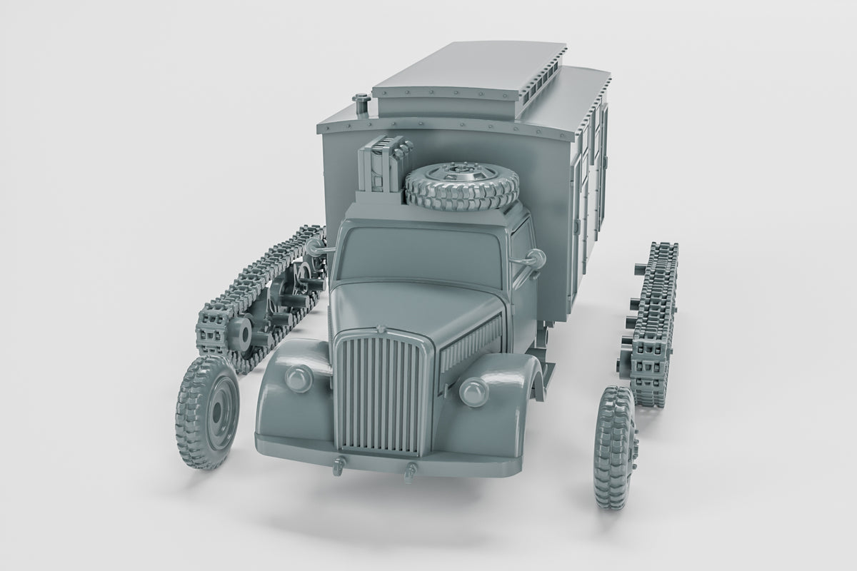 WG3D Halftrack Sd.Kfz.3 Opel Maultier - Ambulance (Germany, WW2)