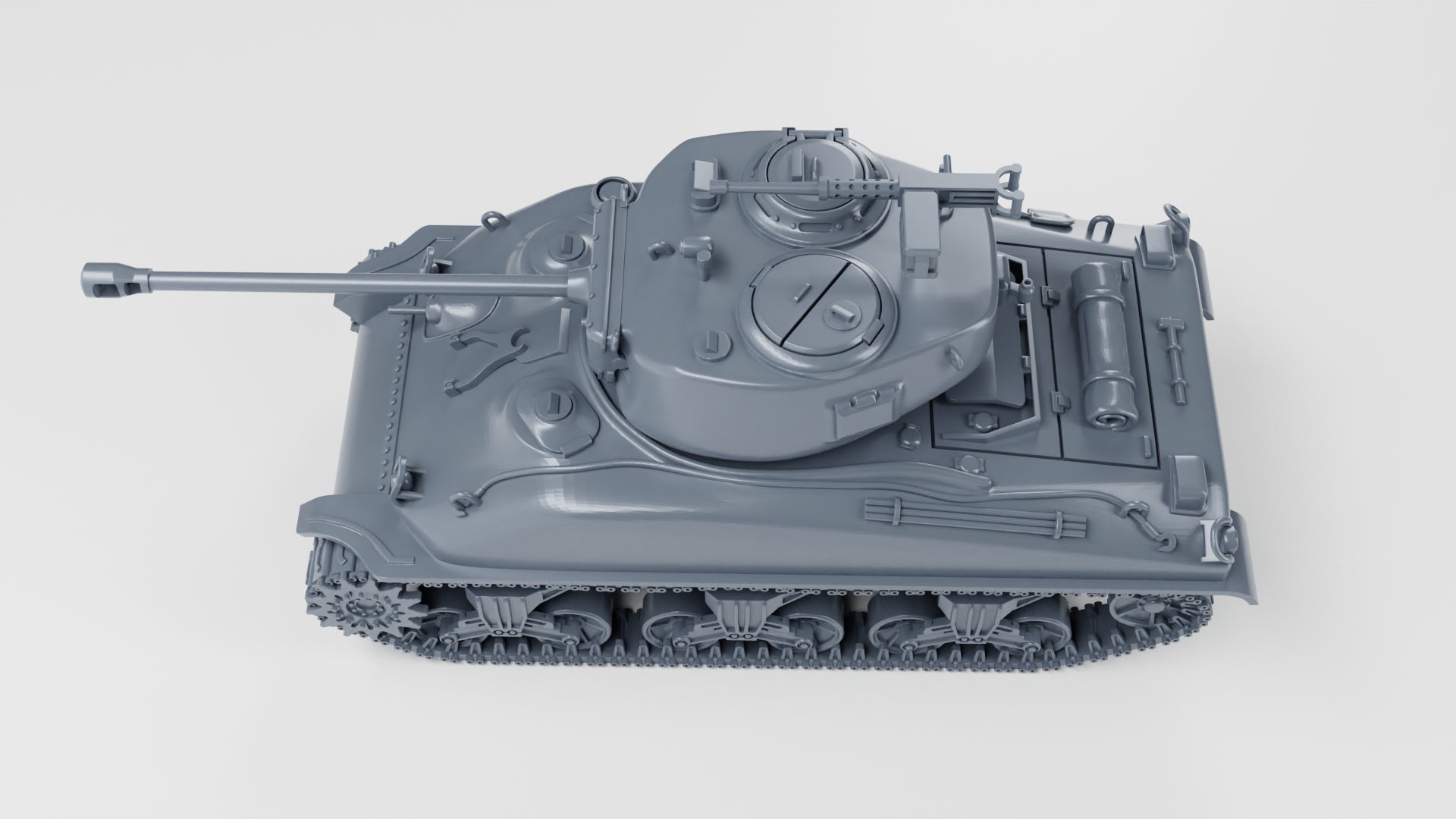 WG3D Sherman M4A1 76mm cast hull (USA, WW2)