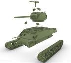 WG3D Sherman M4A2 75mm Medium Tank (USA, WW2+Korean War)