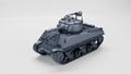 WG3D Sherman M4A3 105/76mm (howitzer version) (US, WW2)