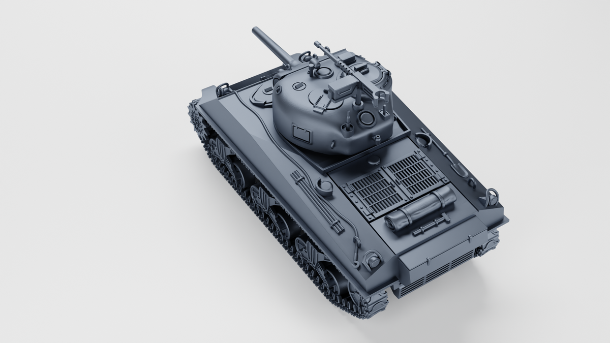 WG3D Sherman M4A3 105/76mm (howitzer version) (US, WW2)