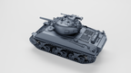 WG3D Sherman M4A3 105/76mm (howitzer version) (US, WW2)