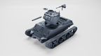 WG3D Sherman M4A3 105/76mm (howitzer version) (US, WW2)