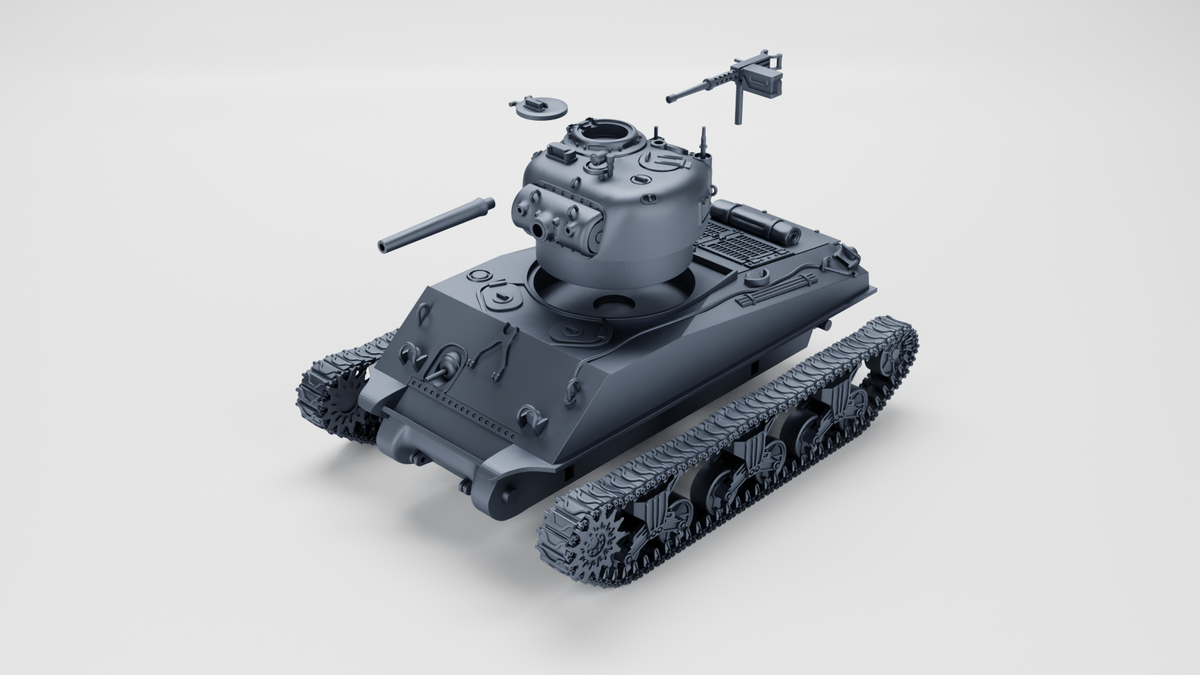 WG3D Sherman M4A3 105/76mm (howitzer version) (US, WW2)