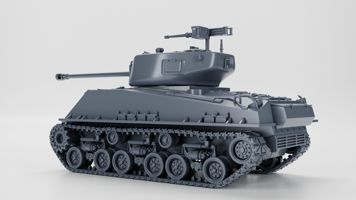 WG3D Sherman M4A3E8 “Easy Eight” (US, WW2)