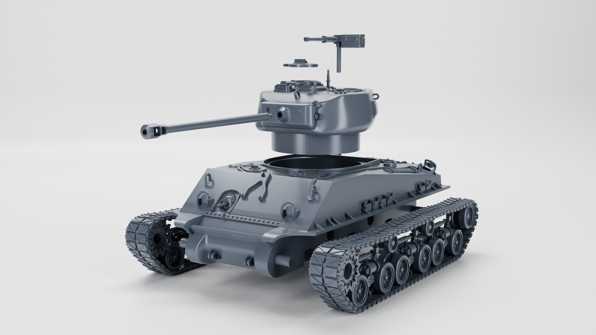 WG3D Sherman M4A3E8 “Easy Eight” (US, WW2)