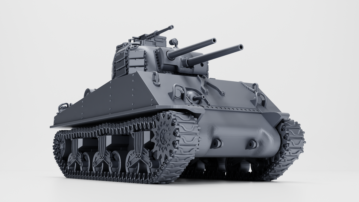WG3D M4A3R3 Sherman "Zippo" (US, WW2)