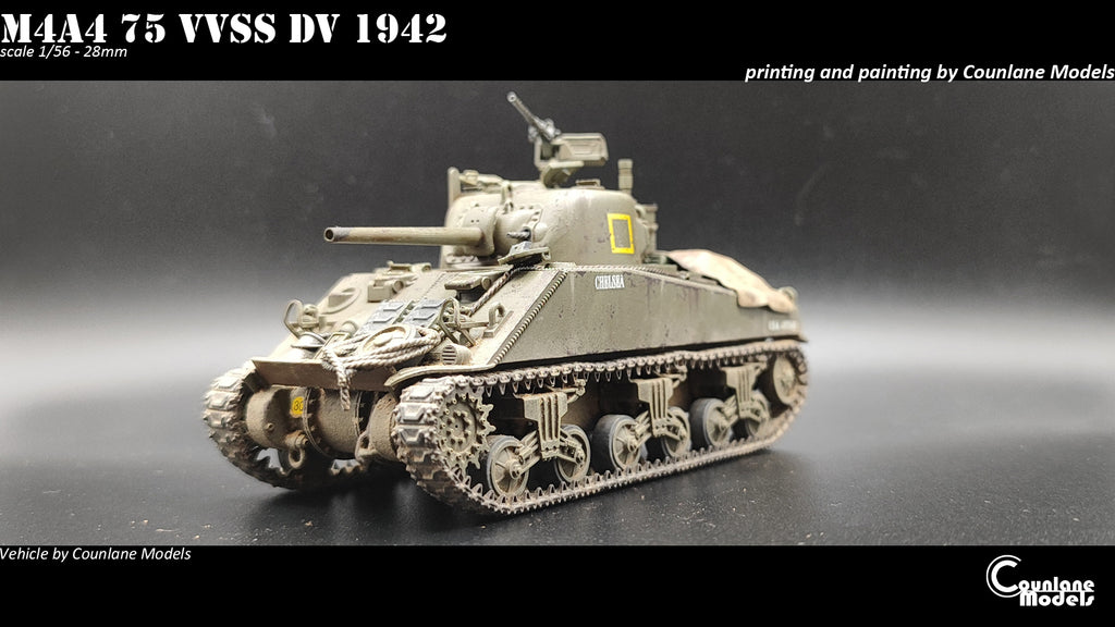 Counlane Sherman M4A4 75 VVSS DV (USA, WW2)