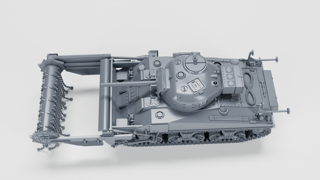 WG3D Sherman M4A4 Crab (USA, WW2)