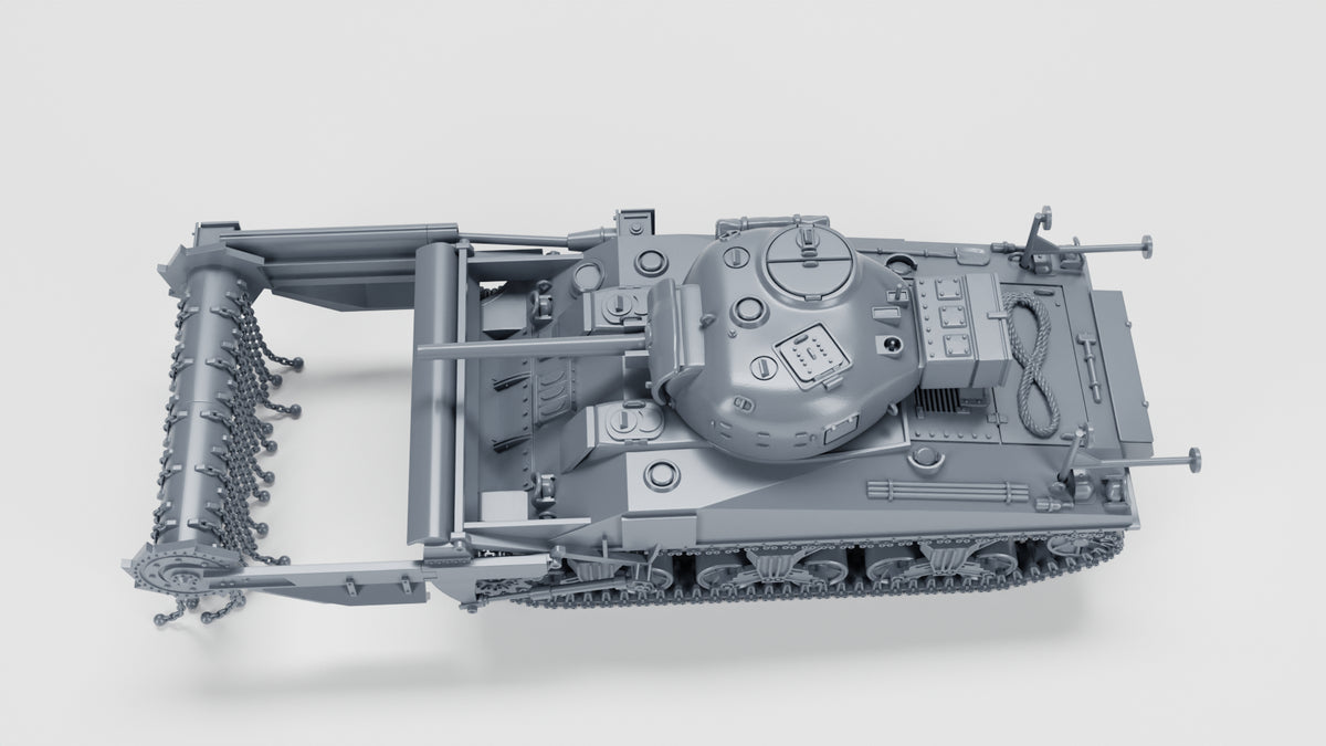 WG3D Sherman M4A4 Crab (USA, WW2)