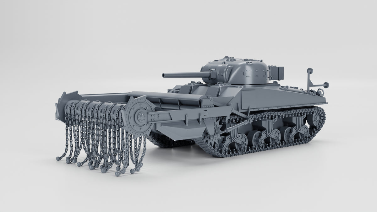 WG3D Sherman M4A4 Crab (USA, WW2)