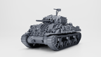 WG3D Sherman M4 mid-production with a cast nose (US, WW2)