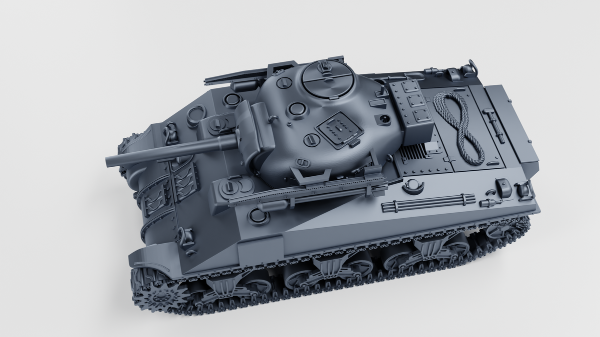 WG3D Sherman V “Tulip” - Rocket launcher version (US, WW2)
