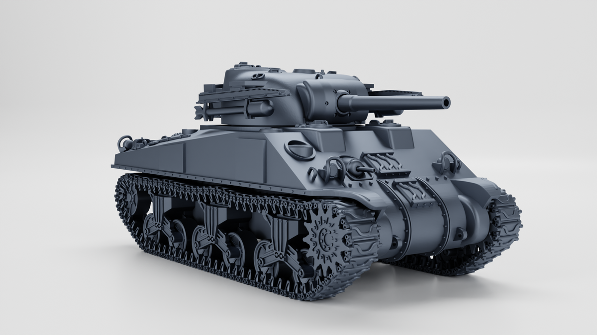 WG3D Sherman V “Tulip” - Rocket launcher version (US, WW2)