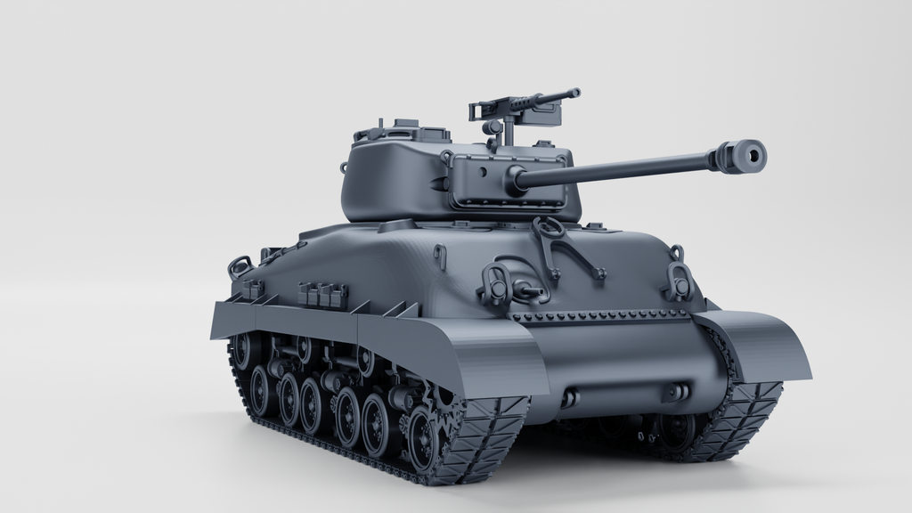 WG3D Sherman M4A1(76)W HVSS (US, WW2)