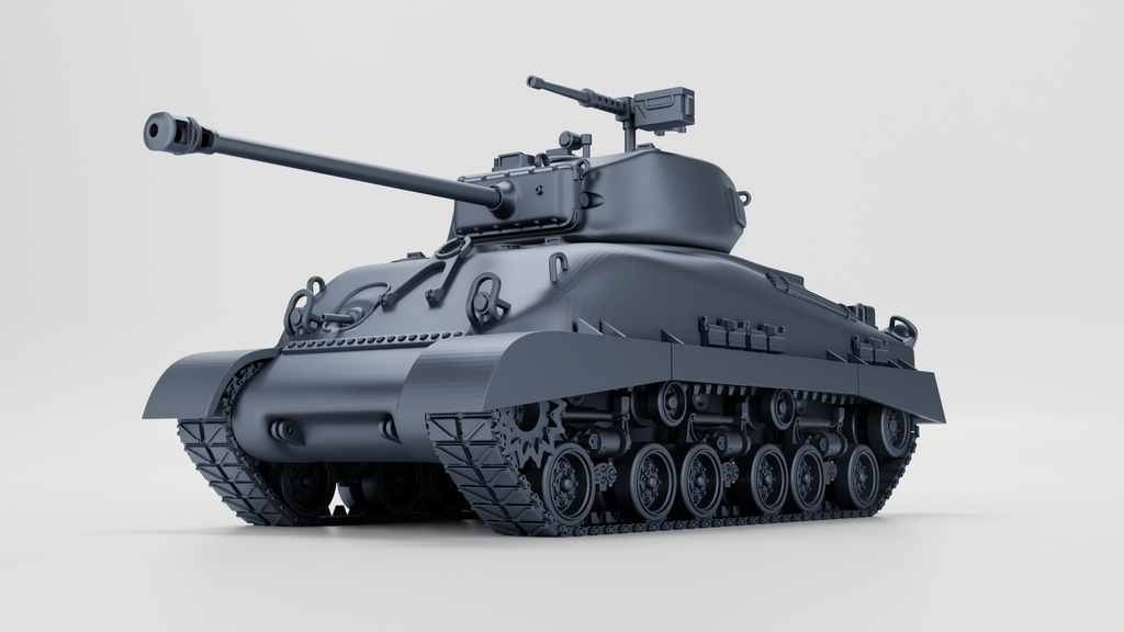 WG3D Sherman M4A1(76)W HVSS (US, WW2)