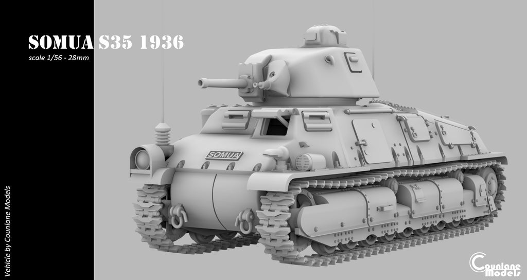 Counlane Somua S35 (France, WW2)