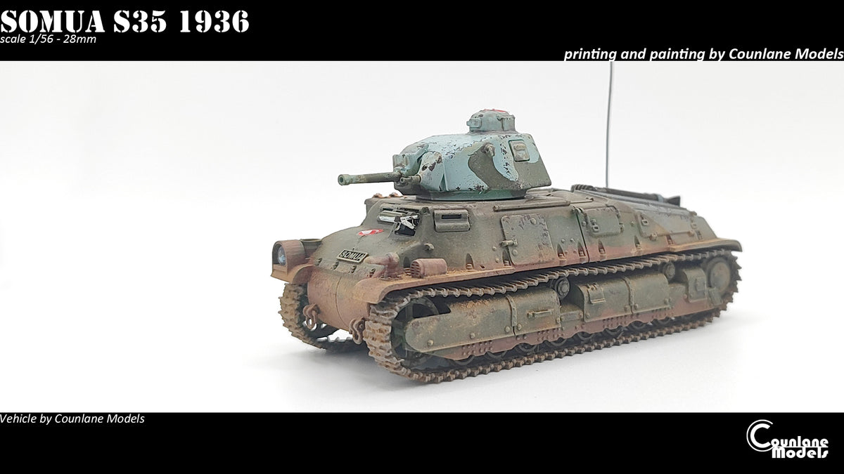 Counlane Somua S35 (France, WW2)