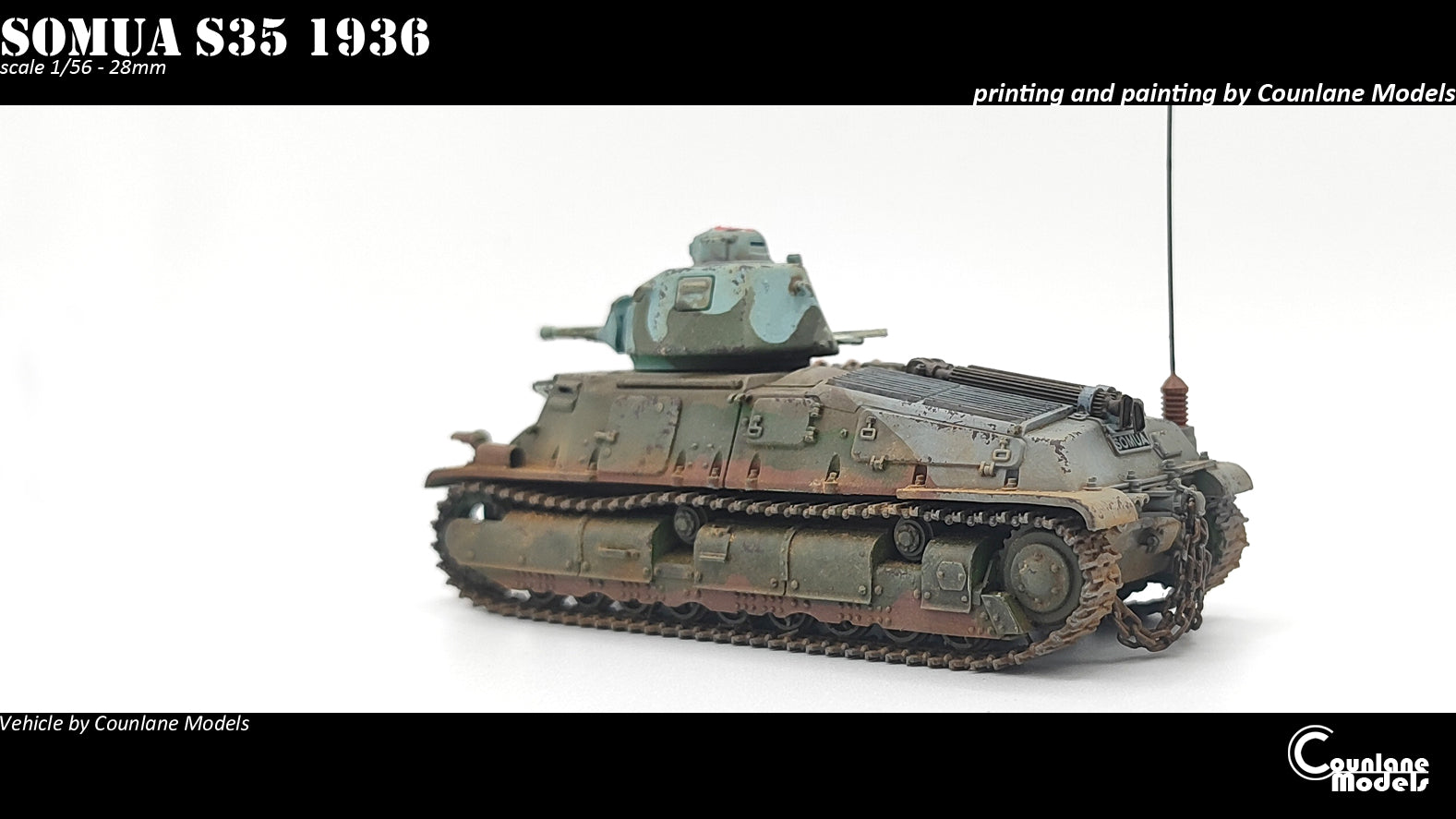 Counlane Somua S35 (France, WW2)