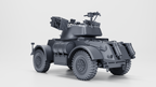 WG3D Staghound Mk.I with Landmattress (8 Rockets) (US, WW2)