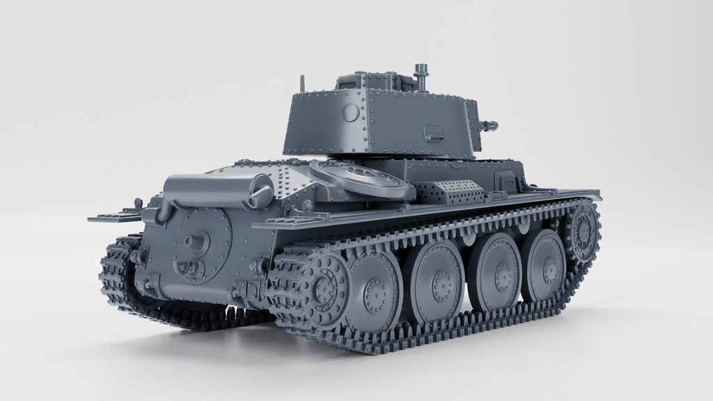 WG3D Stridsvagn m/41 Medium tank (Sweden, WW2)