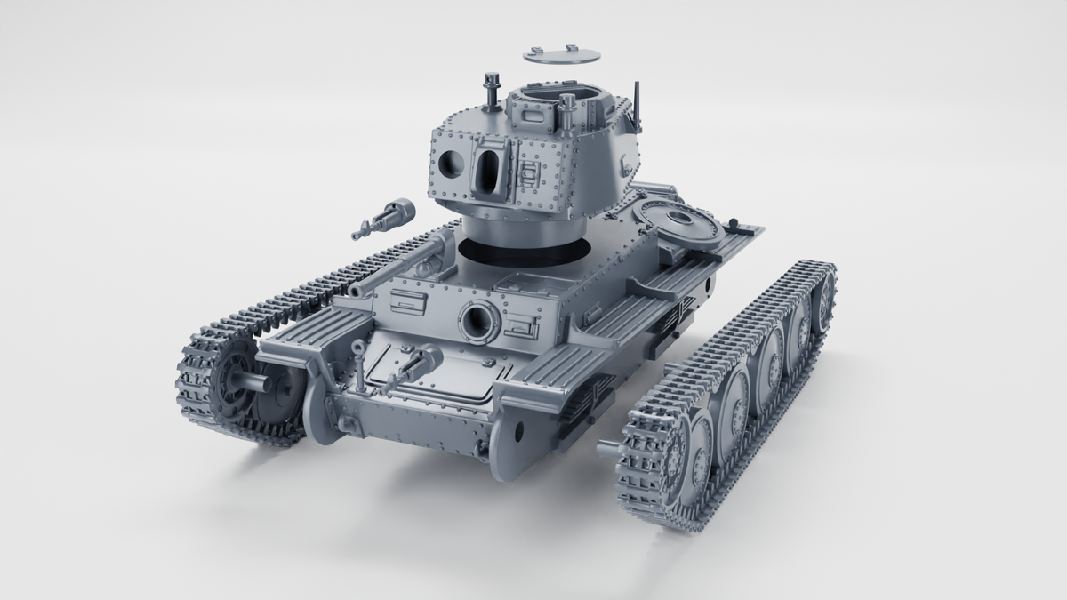WG3D Stridsvagn m/41 Medium tank (Sweden, WW2)