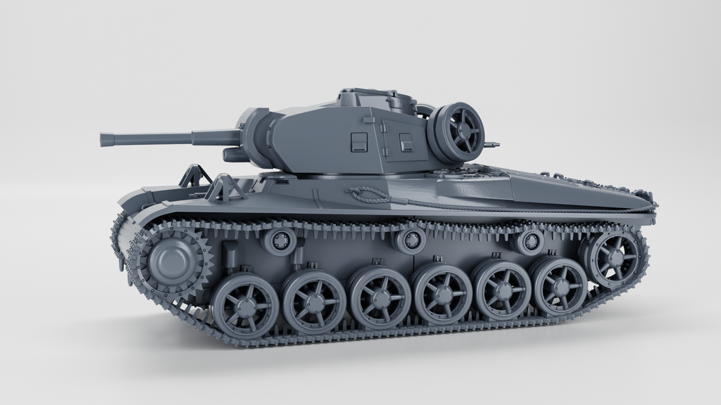 WG3D Stridsvagn m/42 Medium tank (Strv m/42) (Sweden , WW2)