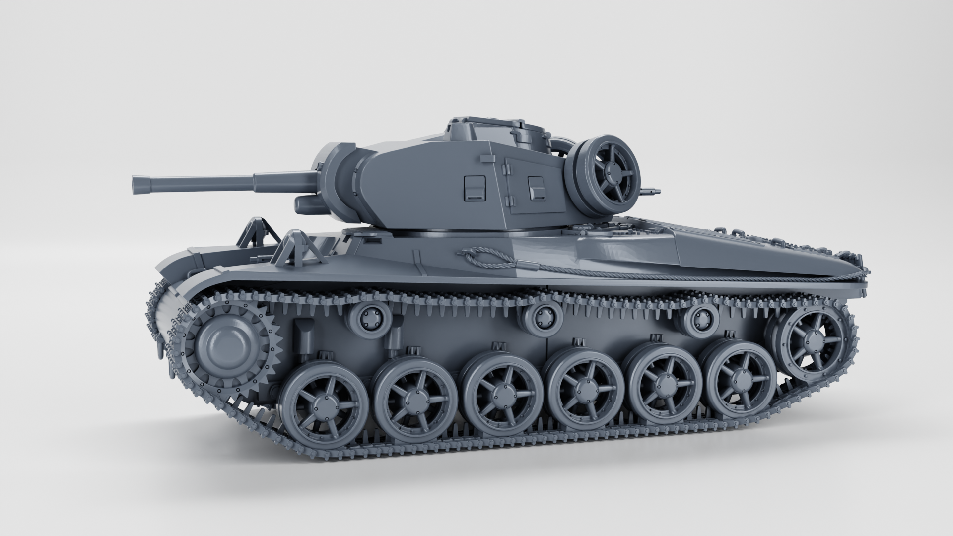 WG3D Stridsvagn m/42 Medium tank (Strv m/42) (Sweden , WW2)