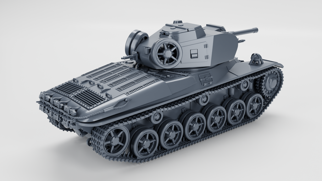 WG3D Stridsvagn m/42 Medium tank (Strv m/42) (Sweden , WW2)