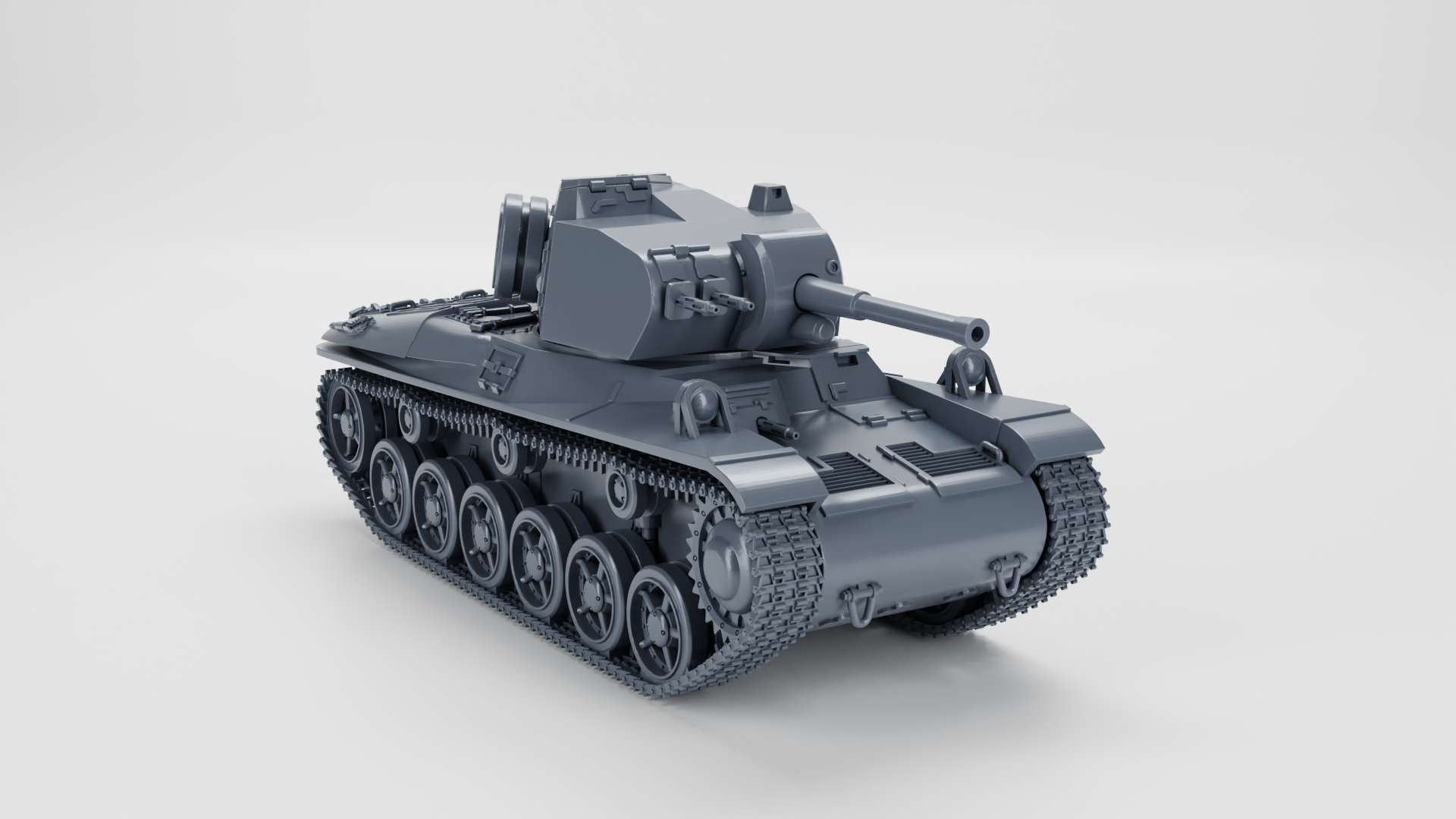 WG3D Stridsvagn m/42 Medium tank (Strv m/42) (Sweden , WW2)
