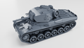 WG3D Stridsvagn m/42 Medium tank (Strv m/42) (Sweden , WW2)