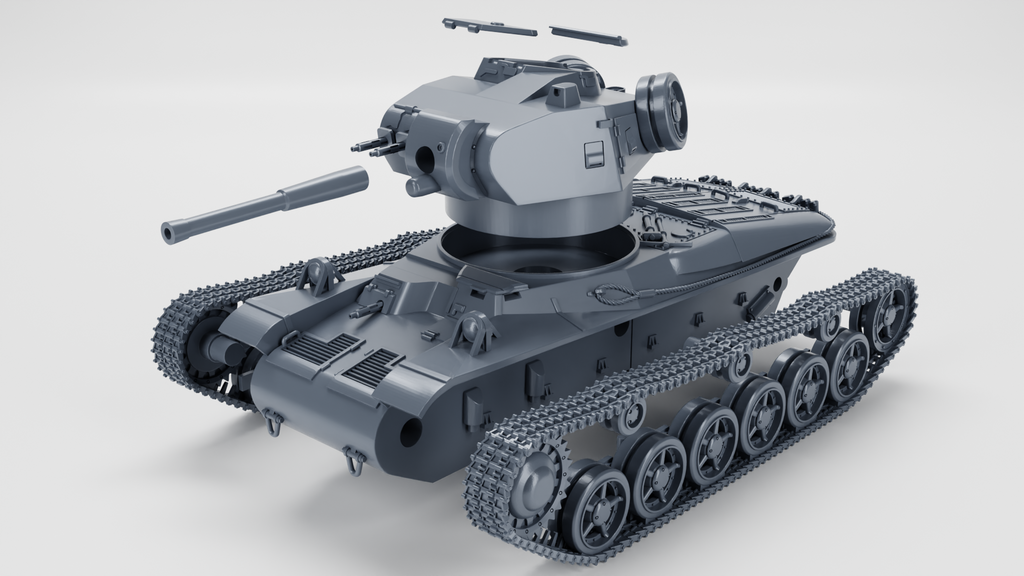 WG3D Stridsvagn m/42 Medium tank (Strv m/42) (Sweden , WW2)