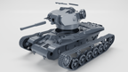 WG3D Stridsvagn m/42 Medium tank (Strv m/42) (Sweden , WW2)