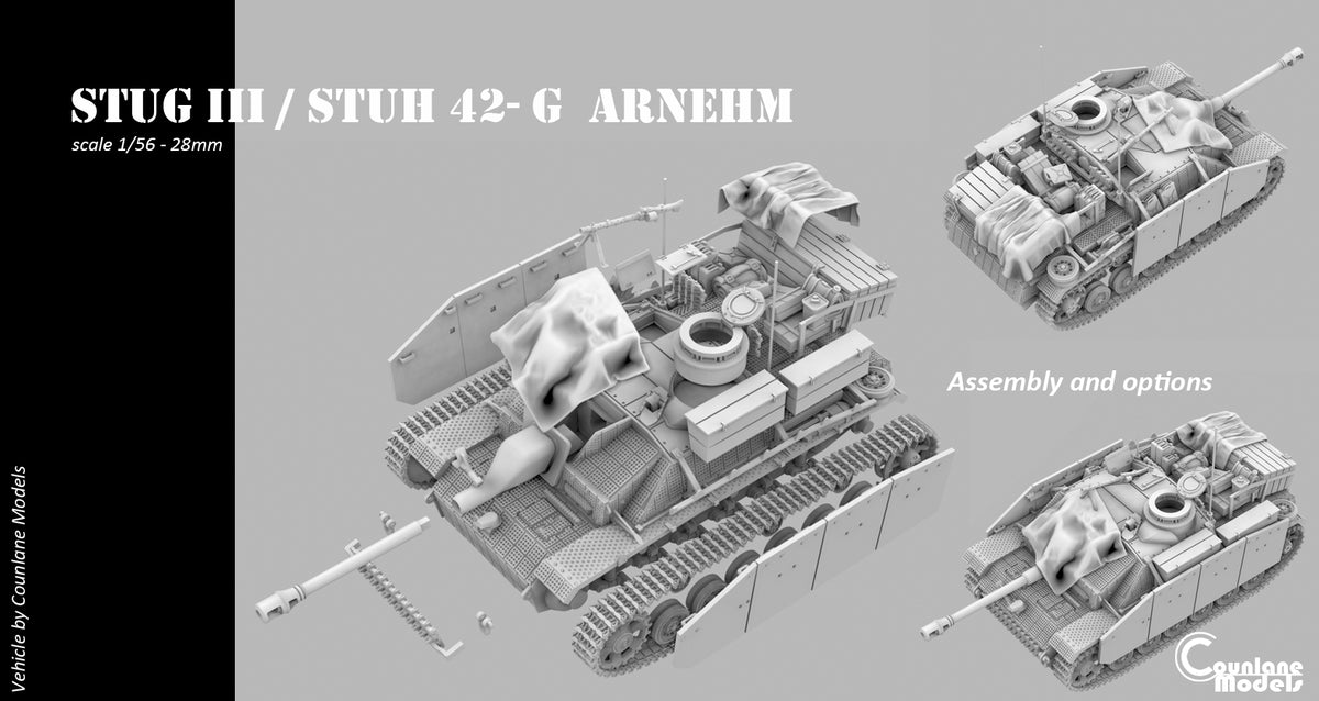 Counlane Stug III / Stuh 42 G Arnehm (Germany, WW2)