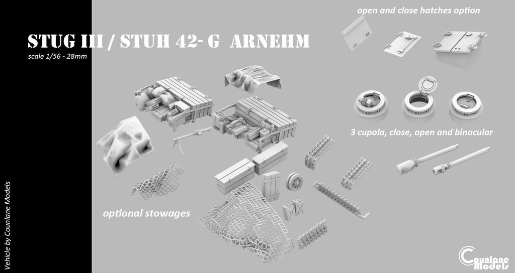 Counlane Stug III / Stuh 42 G Arnehm (Germany, WW2)