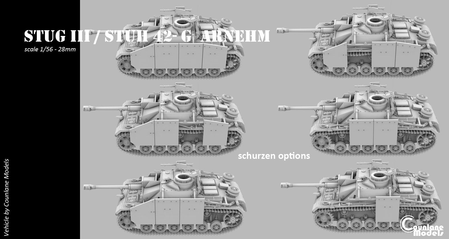 Counlane Stug III / Stuh 42 G Arnehm (Germany, WW2)