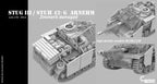 Counlane Stug III / Stuh 42 G Arnehm Zimmerit Damage (Germany, WW2)