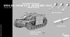 Counlane Stug III/StuH 42 G after dec-1943 ALKETT factory (Germany, WW2)