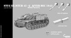 Counlane Stug III/StuH 42 G after dec-1943 MIAG factory (Germany, WW2)
