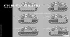 Counlane Stug III/StuH 42 G after may-1943 (Germany, WW2)