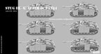 Counlane Stug III/StuH 42 G after oct-1944 (Germany, WW2)
