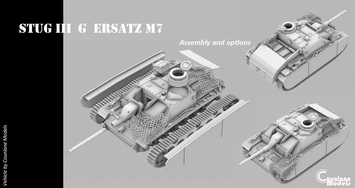 Counlane Stug III G Ersatz M7 (Germany, WW2)