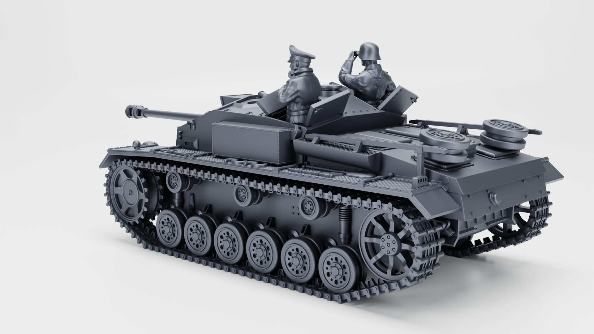 WG3D STUG III Ausf.F (standard+winter edition) (Germany, WW2)