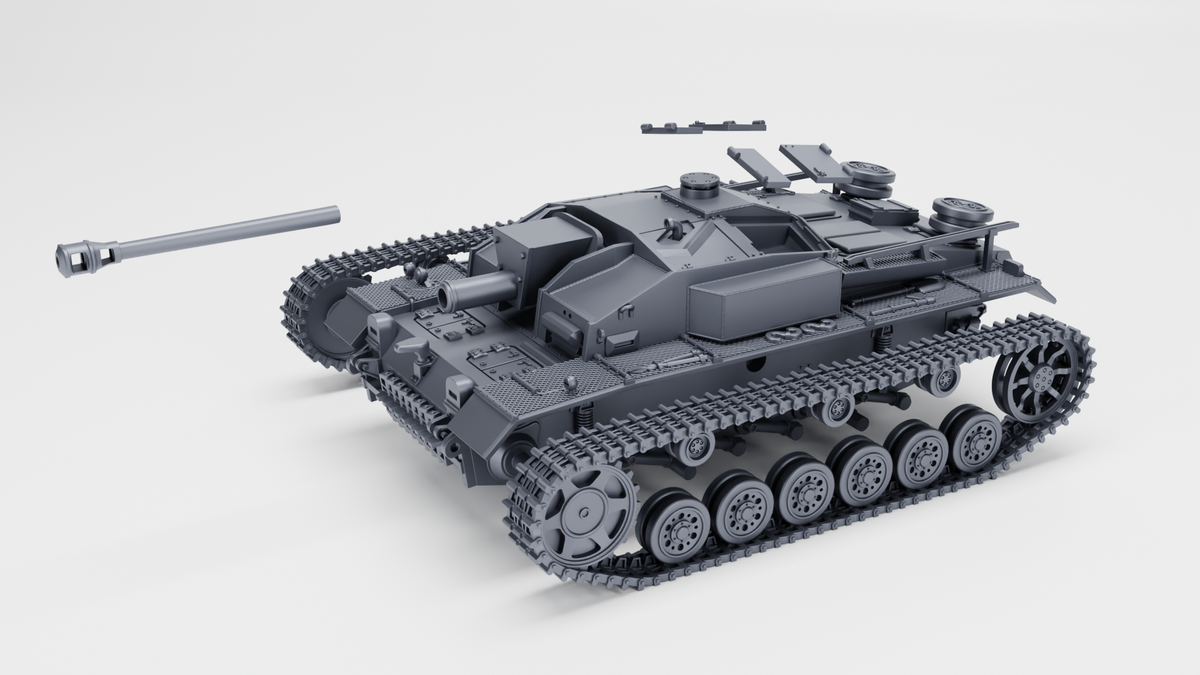 WG3D STUG III Ausf.F (standard+winter edition) (Germany, WW2)