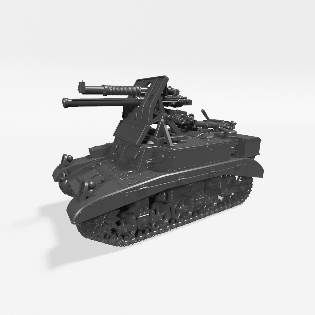 WG3D Stuart M3 SPG (18pdr) (US, WW2)