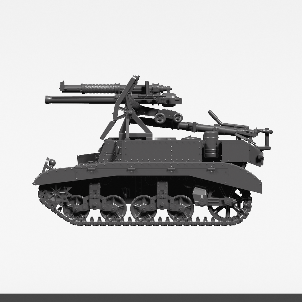 WG3D Stuart M3 SPG (18pdr) (US, WW2)